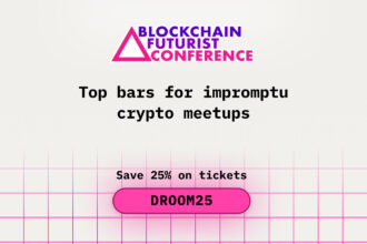 Top bars for impromptu crypto meetups