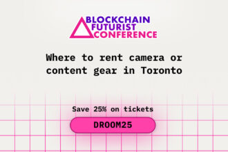 Where to Rent Camera or Content Gear in Toronto for Blockchain Futurist