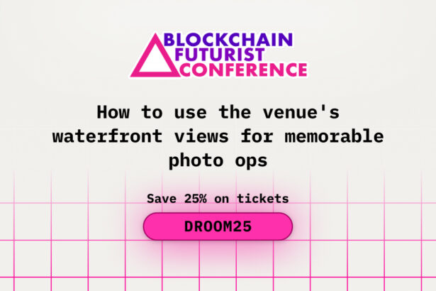 How to Use the Venue's Waterfront Views for Memorable Photo Ops at Blockchain Futurist Conference